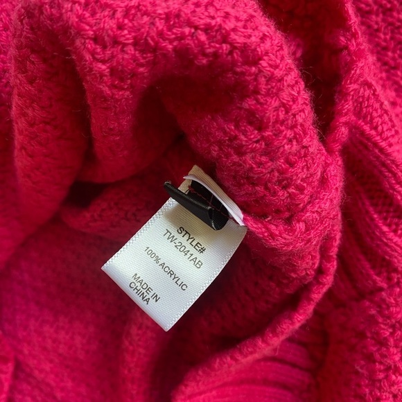 Judith March Sweater Women’s Medium Knit Pink Embellished Jumper - Picture 4 of 10